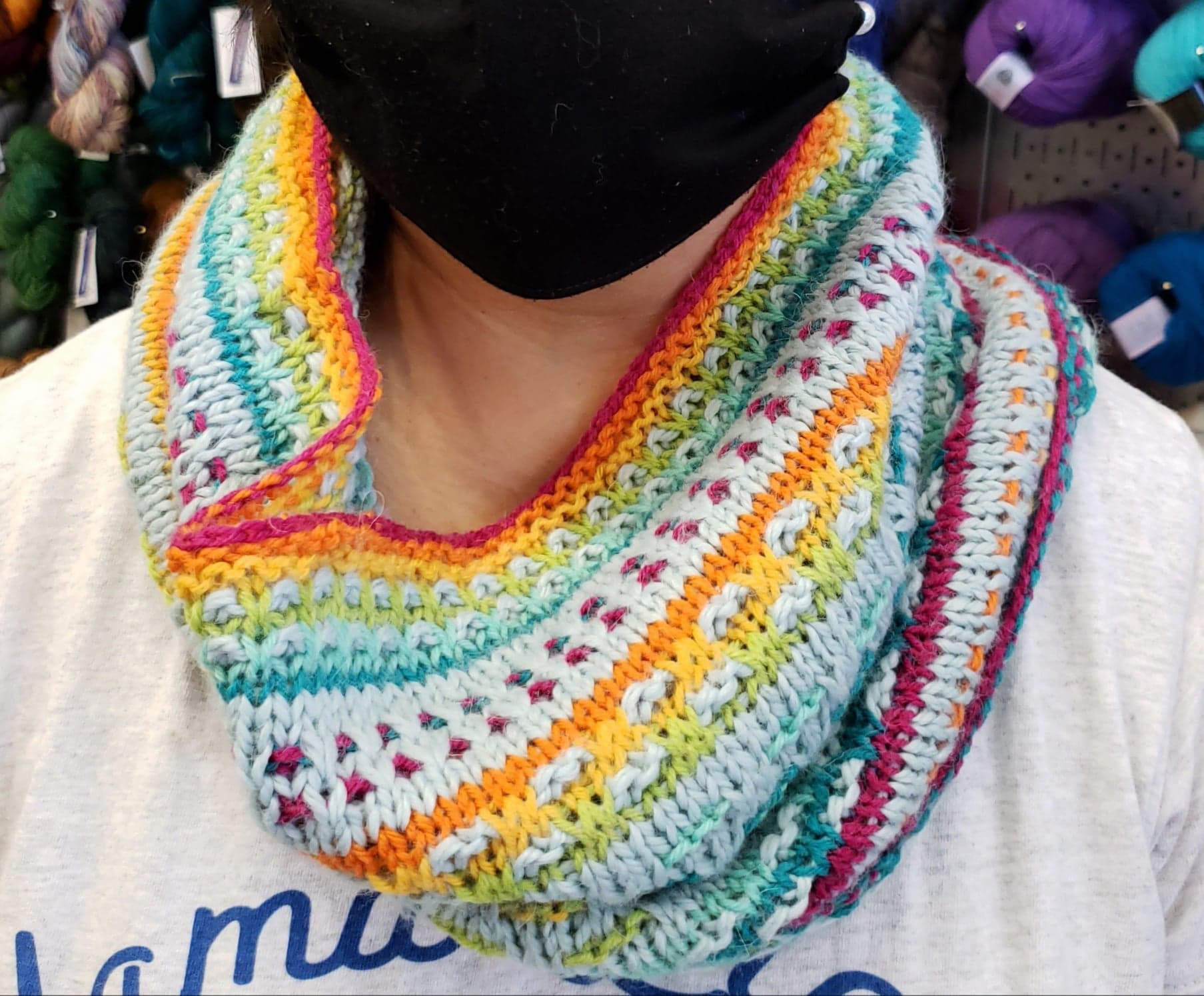 Digital Pattern:  Palindrome Cowl